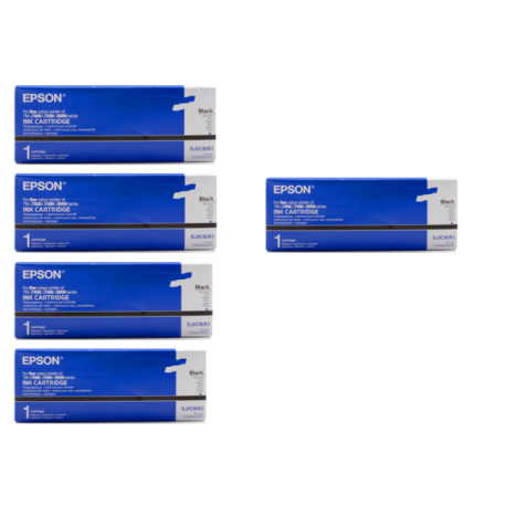 PACK 4 Cartouches EPSON TM-J7500 Achetées + 1 Offerte