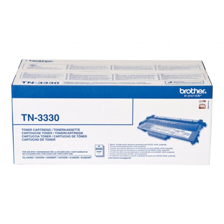 Toner noir BROTHER 3000 pages TN-3330