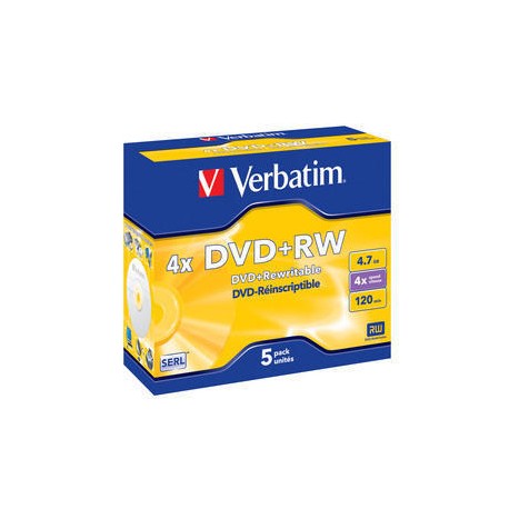 DVD-Rw Réinscriptible - Boite de 5