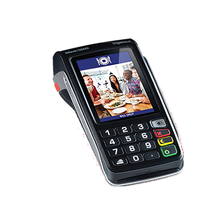 Lecteur bancaire mobile sans contact  Bluetooth INGENICO MOVE 5000