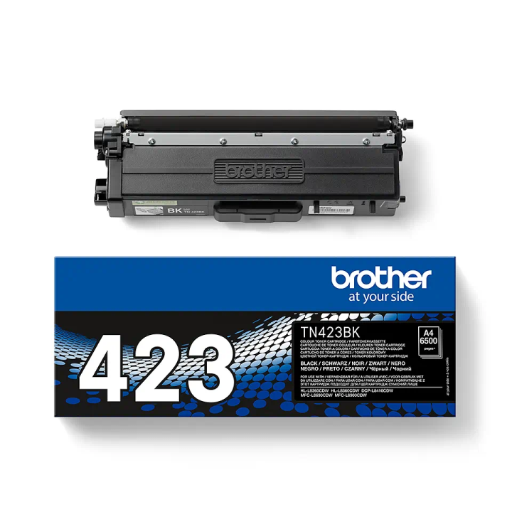Toner noir BROTHER 6500 pages TN-423BK
