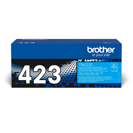 Toner cyan BROTHER 4000 pages TN-423C