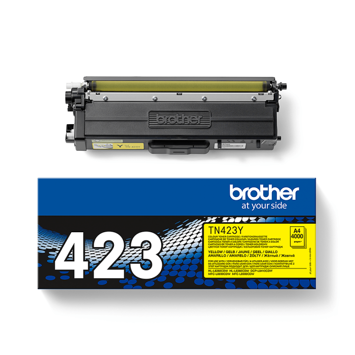 Toner yellow BROTHER 4000 pages TN-423Y
