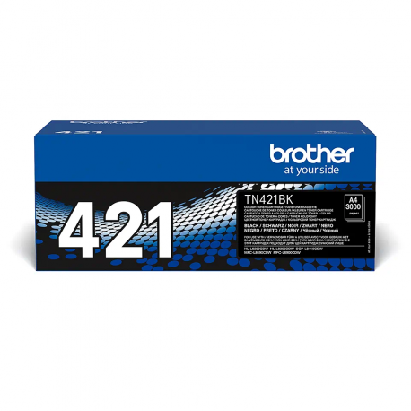 Toner noir BROTHER 3000 pages TN-421BK