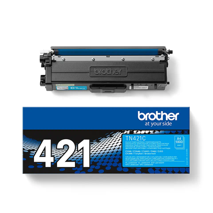 Toner cyan BROTHER 1800 pages TN-421C