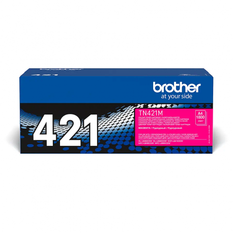 Toner magenta BROTHER 1800 pages TN-421M