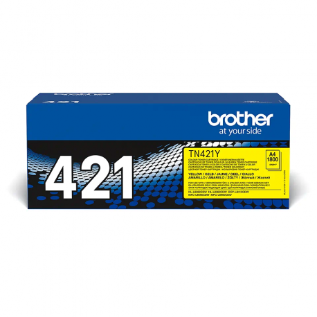 Toner yellow BROTHER 1800 pages TN-421Y