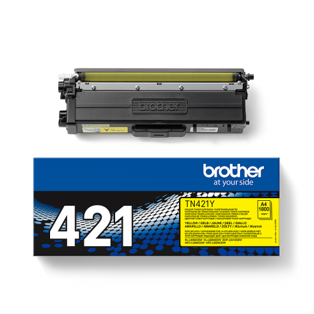 Toner yellow BROTHER 1800 pages TN-421Y