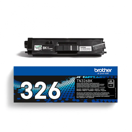 Toner noir BROTHER 4000 pages TN-326BK