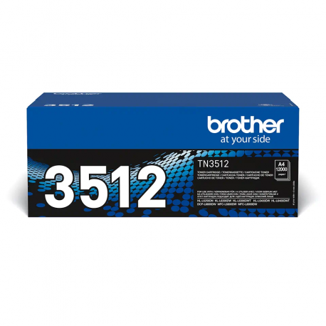 Toner noir BROTHER 12000 pages TN-3512