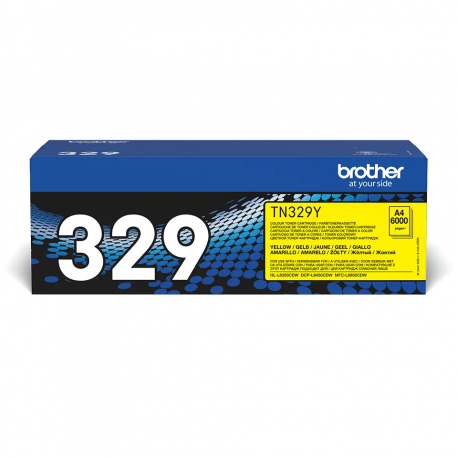 Toner yellow BROTHER 6000 pages TN-329Y