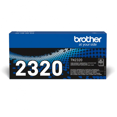 Toner noir BROTHER 2600 pages TN-2320