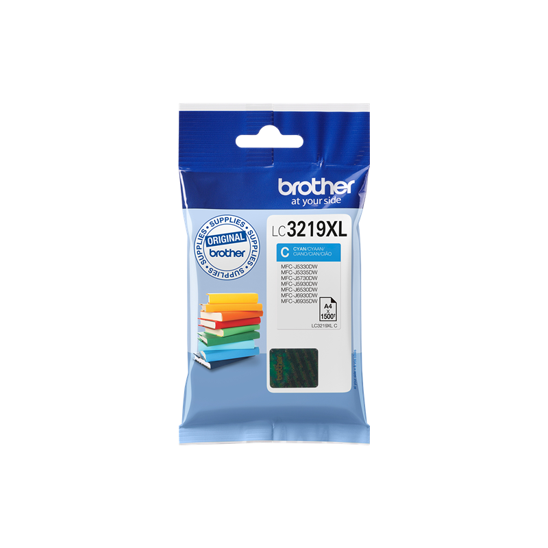 Brother MFC-J6530 LC3219XLC – Cartouche Cyan Haute Performance