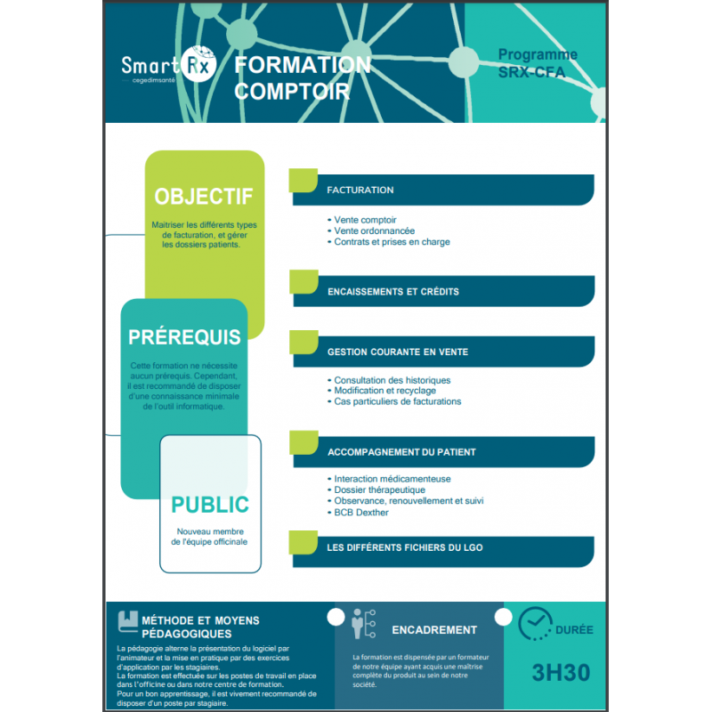 FORMATION La Facturation Comptoir - SRX CFA