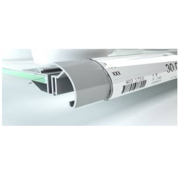 Porte étiquette papier pour rail en lot de 100