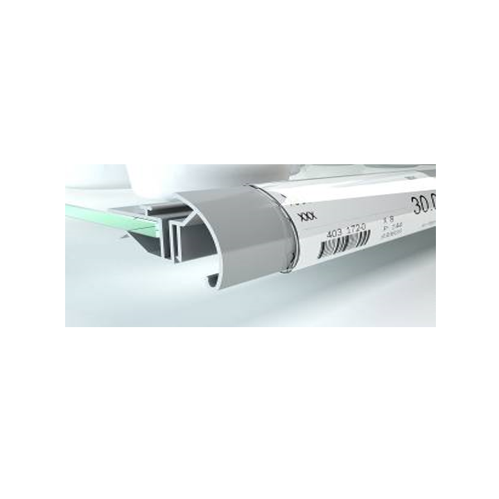 HL DISPLAY SE - Porte-étiquette individuel pour étiquettes papier - fixation rail