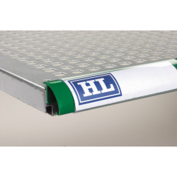 Porte étiquette papier pour rail en lot de 100