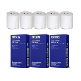 Epson TM-H6000 Pack 3 Rubans + 5 Bobines