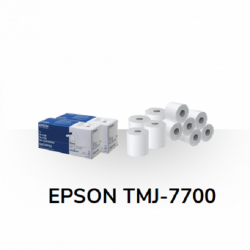 Pack 2 cartouches noires + 10 bobines papier imprimantes EPSON TM-J Pack 2 cartouches noires + 10 bobines papier imprimantes EPSON TM-J