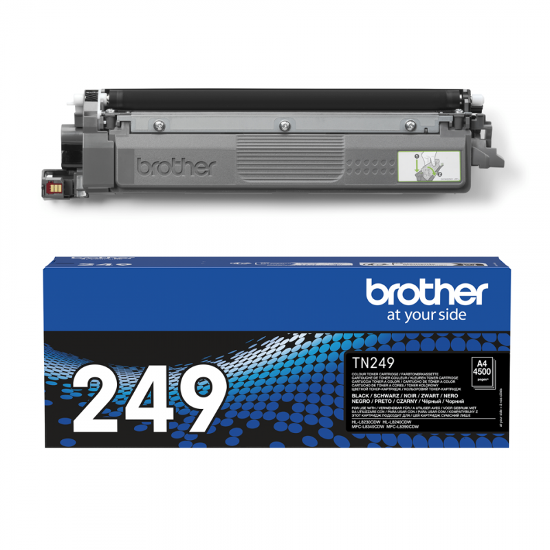 Toner noir BROTHER Très Haute Capacité TN-249BK 4500 pages Toner noir BROTHER Très Haute Capacité TN-249BK 4500 pages