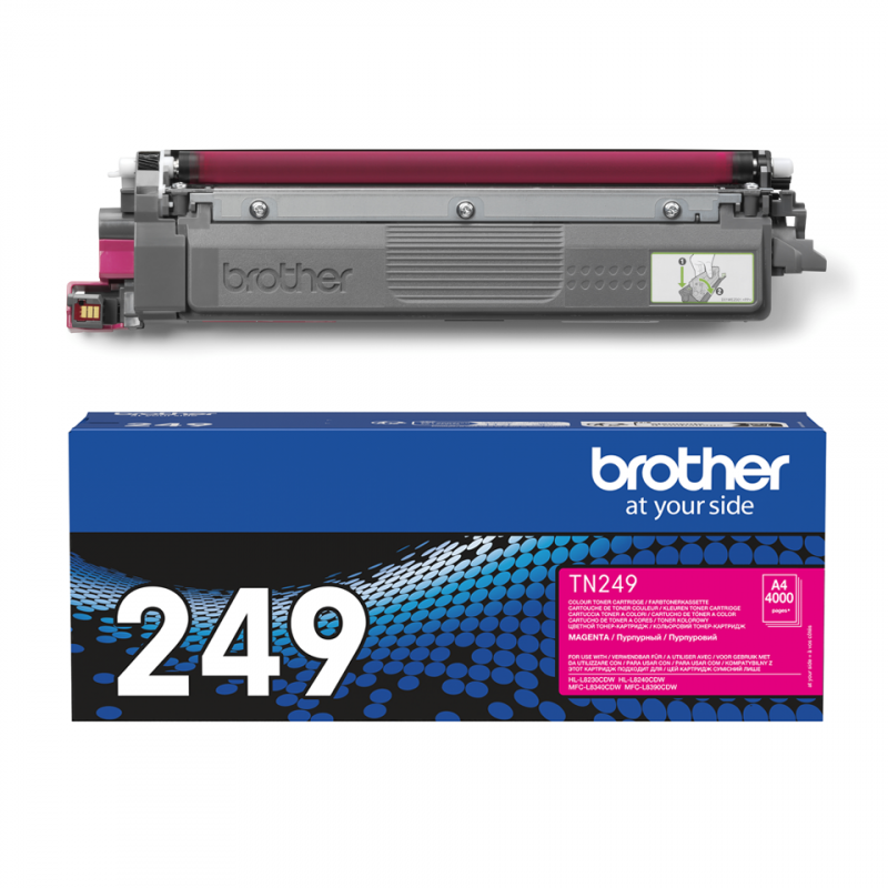 Toner Magenta BROTHER Très Haute Capacité TN-249M 4000 pages