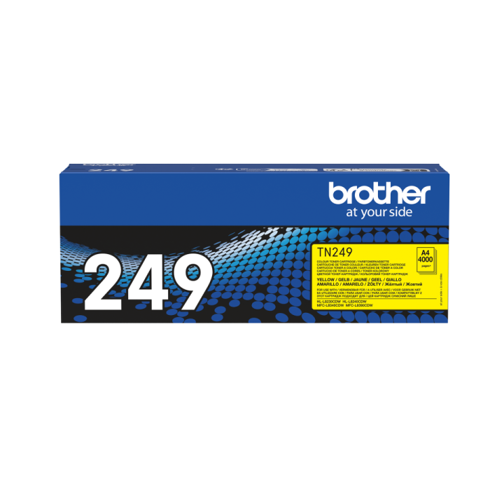 Toner jaune BROTHER TN-249Y 4000 pages