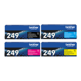 Pack 4 Toners Brother TN-249 BK, C, M, Y