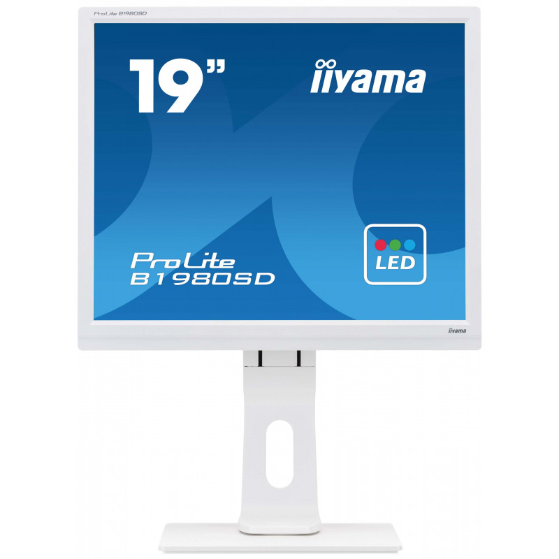 IIYAMA - Ecran plat LED 19' blanc