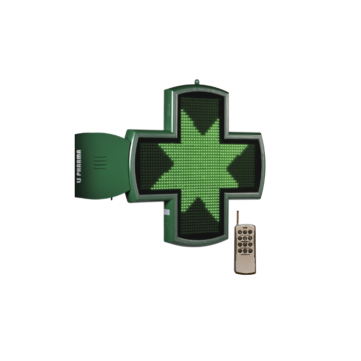 Croix PDF - Croix pharmacie verte préprogrammée