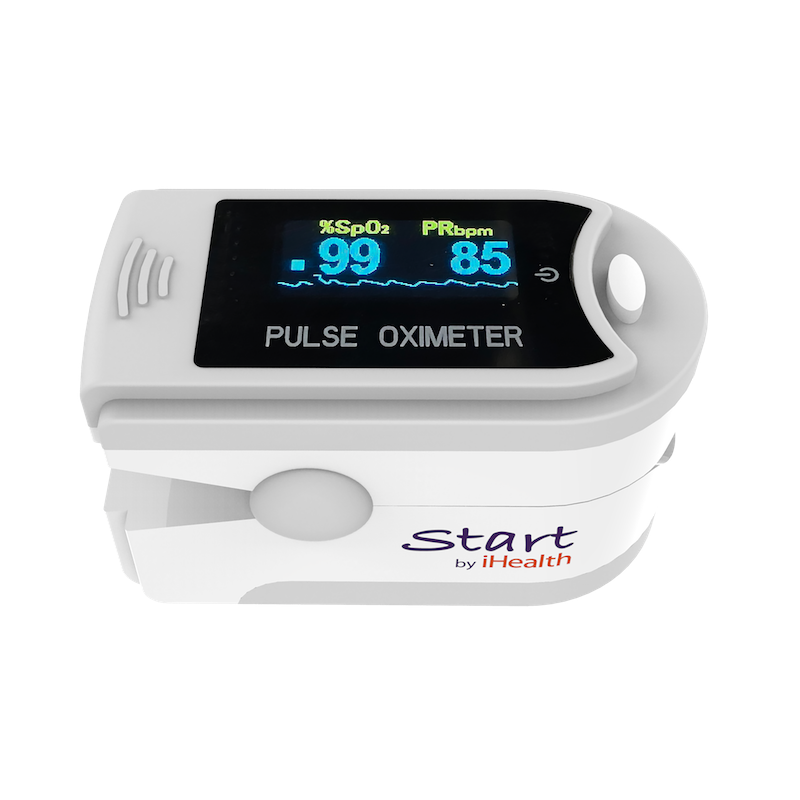 Oxymètre de pouls Start by iHealth PO2 - Mesure de SpO2 & rythme cardiaque
