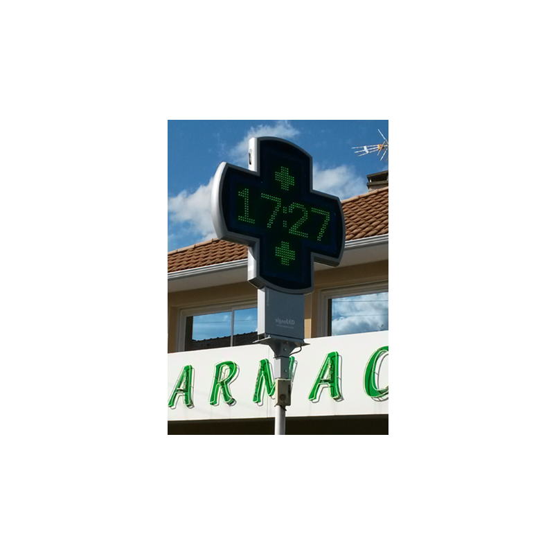 Support vertical pour croix de pharmacie LS Pharma