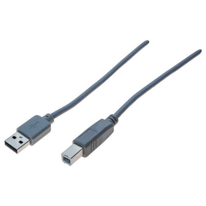 Cable imprimante USB 5m type AB M/M