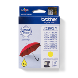 BROTHER LC225XLY - Cartouche yellow 1200 pages