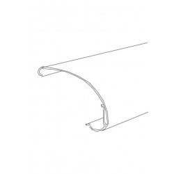 HL DISPLAY SE - Porte-étiquette individuel pour étiquettes papier - fixation rail