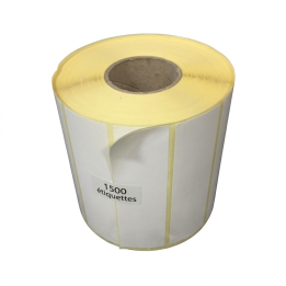 Rouleau d’étiquettes – Bobine de 1500 étiquettes 101x30 mm