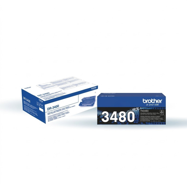 BROTHER TN-3480 + DR-3400 - Pack 1 toner et 1 tambour