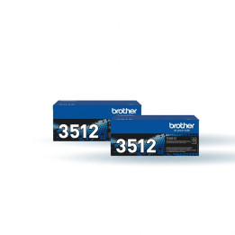 BROTHER TN-3512 - Pack 2 toners noirs 12 000 pages