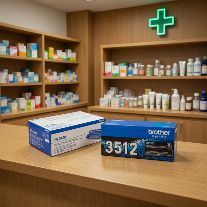 BROTHER TN-3512 + DR-3400 - Pack 1 toner et 1 tambour
