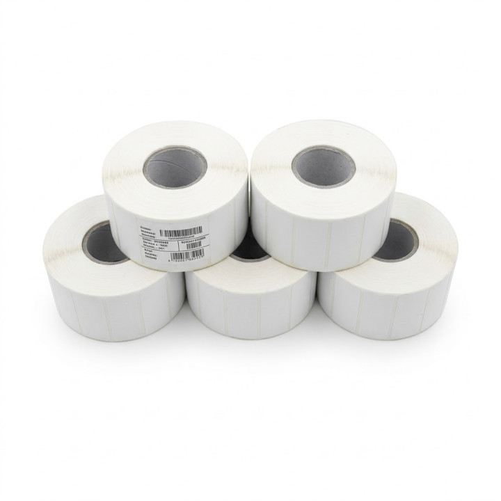 PACK 5 Rouleaux d'étiquettes 34x17