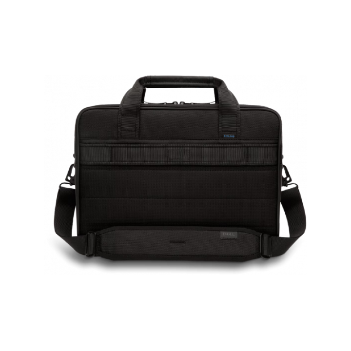 Sacoche Dell EcoLoop Pro 14 noire vue de face avec bandoulière