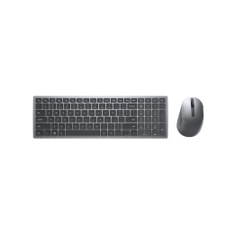 Pack clavier et souris sans fil Dell KM7120W vus du dessus