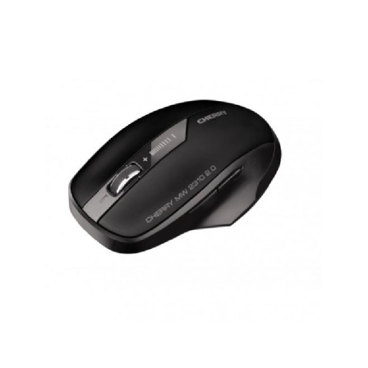 Souris sans fil Cherry MW 2310 2.0 noire vue de trois quarts