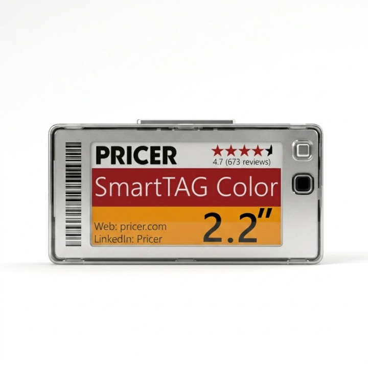 PRICER SmartTAG Color - Etiquette électronique 4 | Docashop
