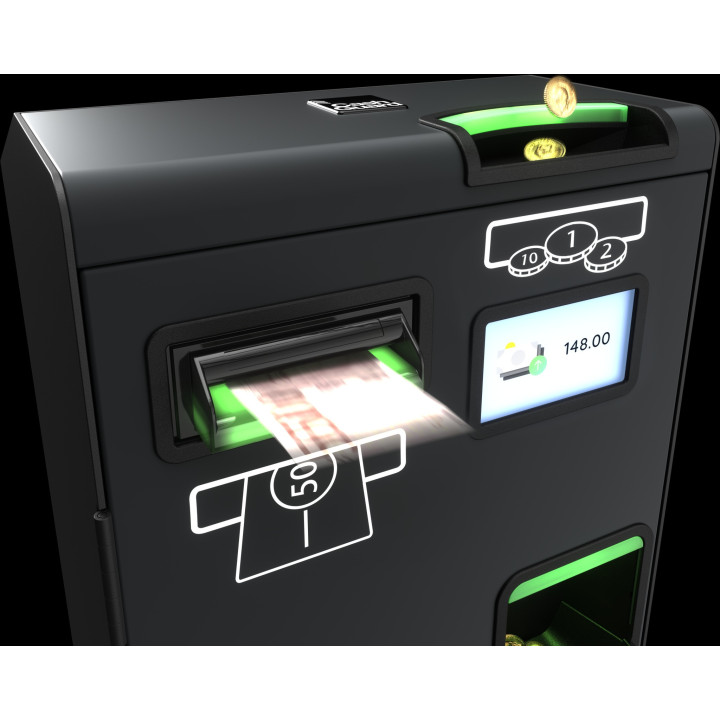 CashGuard Premium - Monnayeur automatique haut de gamme - Docashop