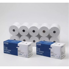 2 cartouches EPSON TM-J 7700 - TM-J 7200 et 10 bobines papier