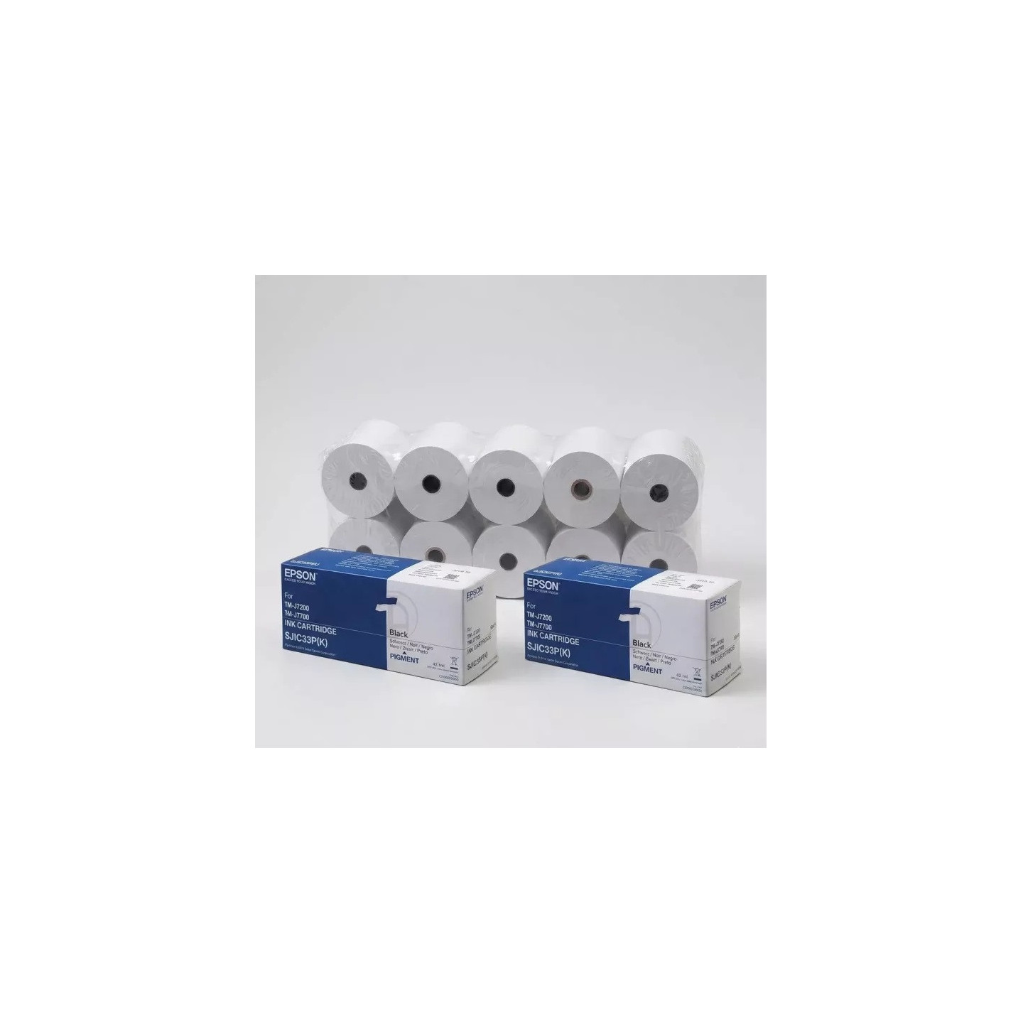 Epson TM-J7700 Pack SJIC33P + 10 Bobines | Docashop