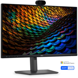 Écran de visioconférence Dell Pro P2426HEB avec webcam intégrée, certifié Microsoft Teams et Zoom