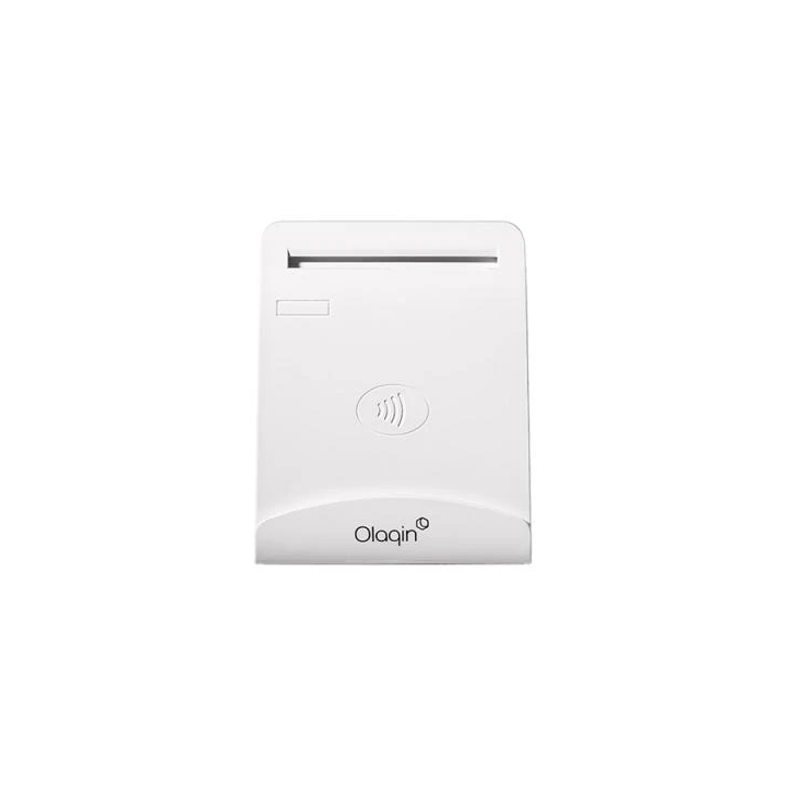 vue du  Lecteur SESAM Vitale - SET-2 Contactless de face
