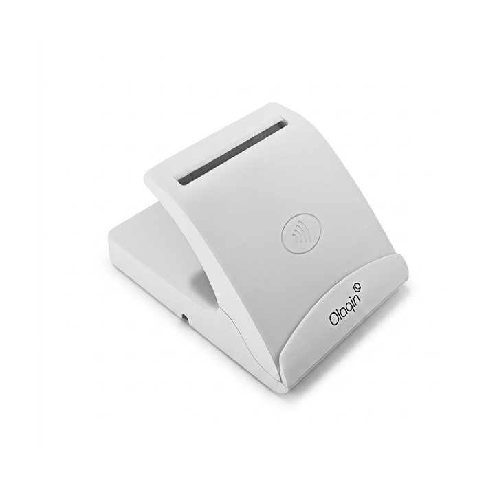 vue du Lecteur SESAM Vitale - SET-2 Contactless de 3/4