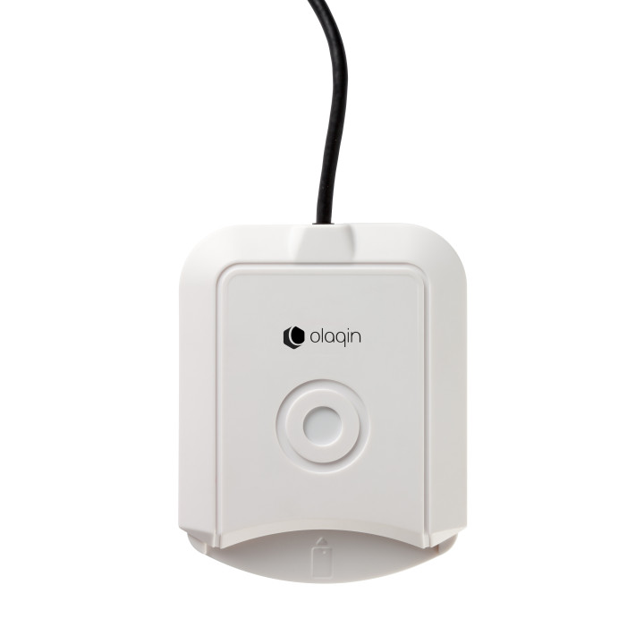 OLAQIN - Lecteur CPS Carte Vitale PC/SC - LITEO vue de face